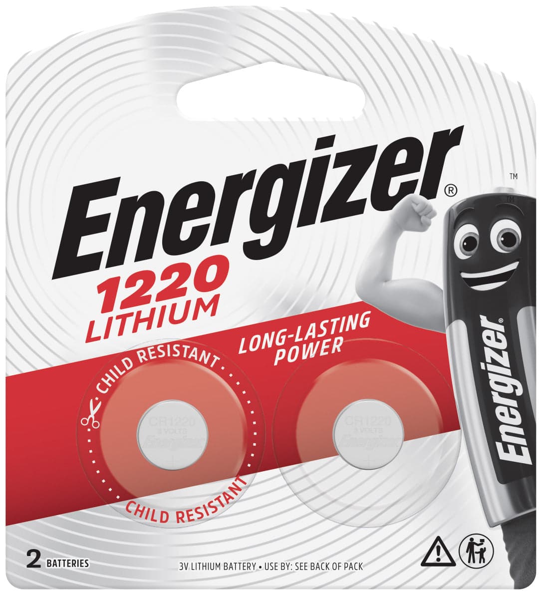 CR1220 Energizer Lithium Coin · 2 Pack
