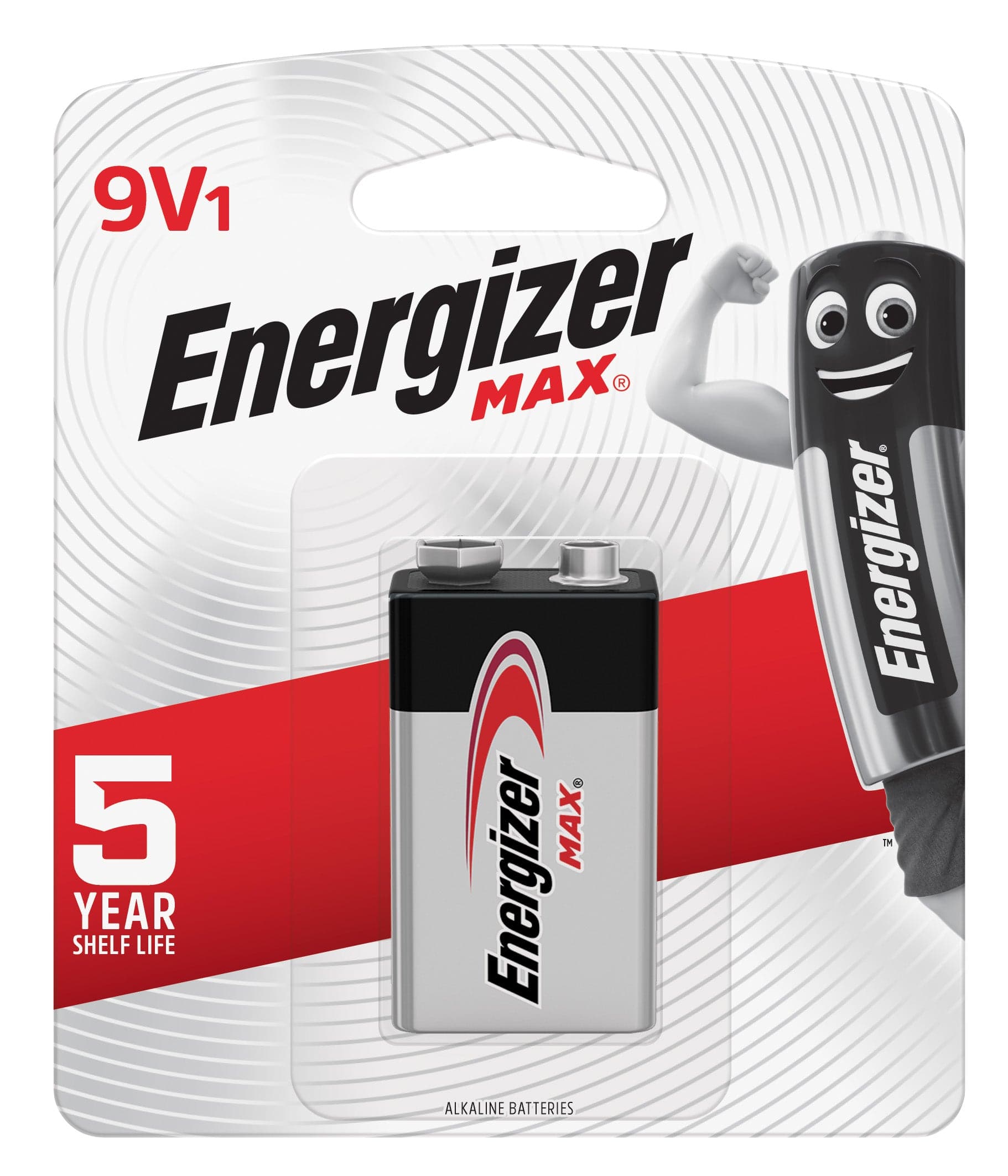 Energizer 1 Pack Rechargeable 9V Household Batteries