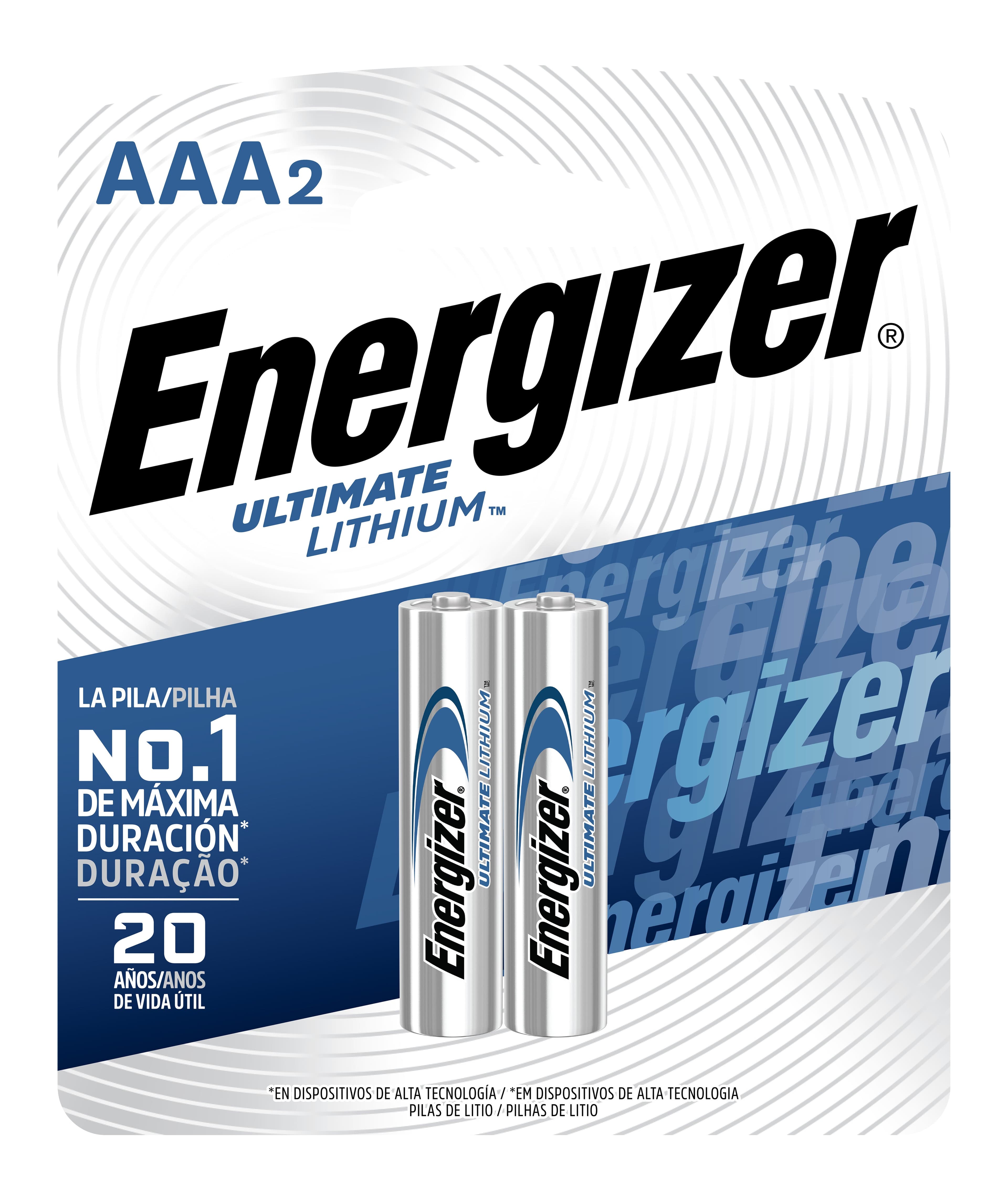 Energizer Ultimate Lithium AAA 2 Pack