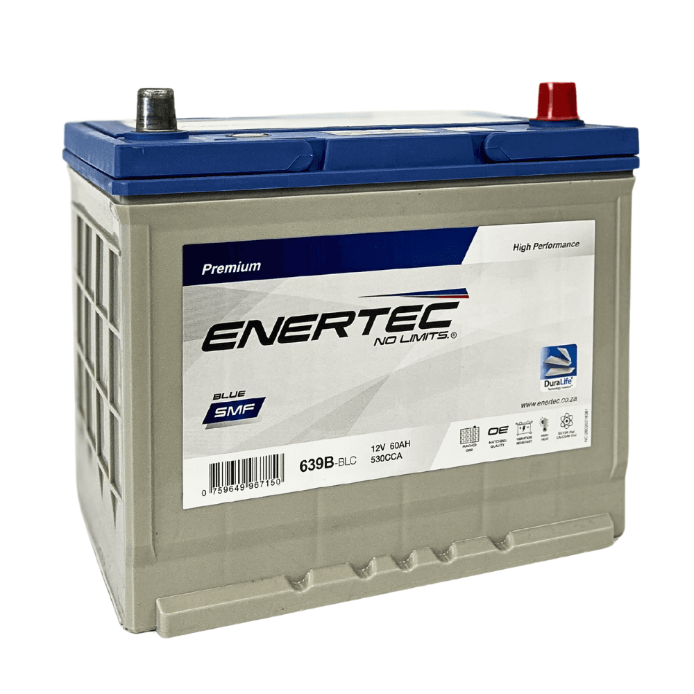 Enertec Blue 639 12V 60Ah SMF SLI Battery