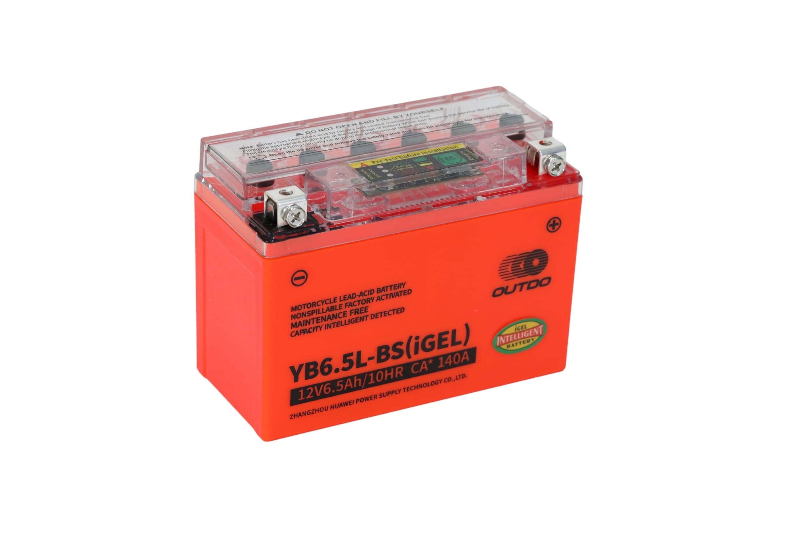 YB6.5L-BS(IGEL) Outdo Motorcycle Battery 12V-6.5Ah